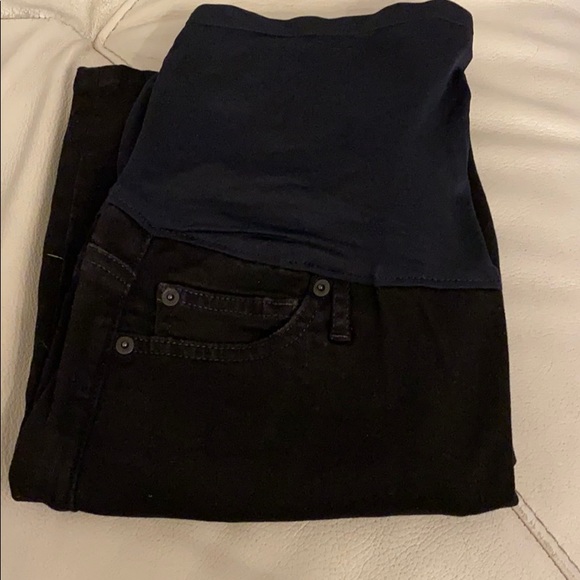 black maternity jeans bootcut